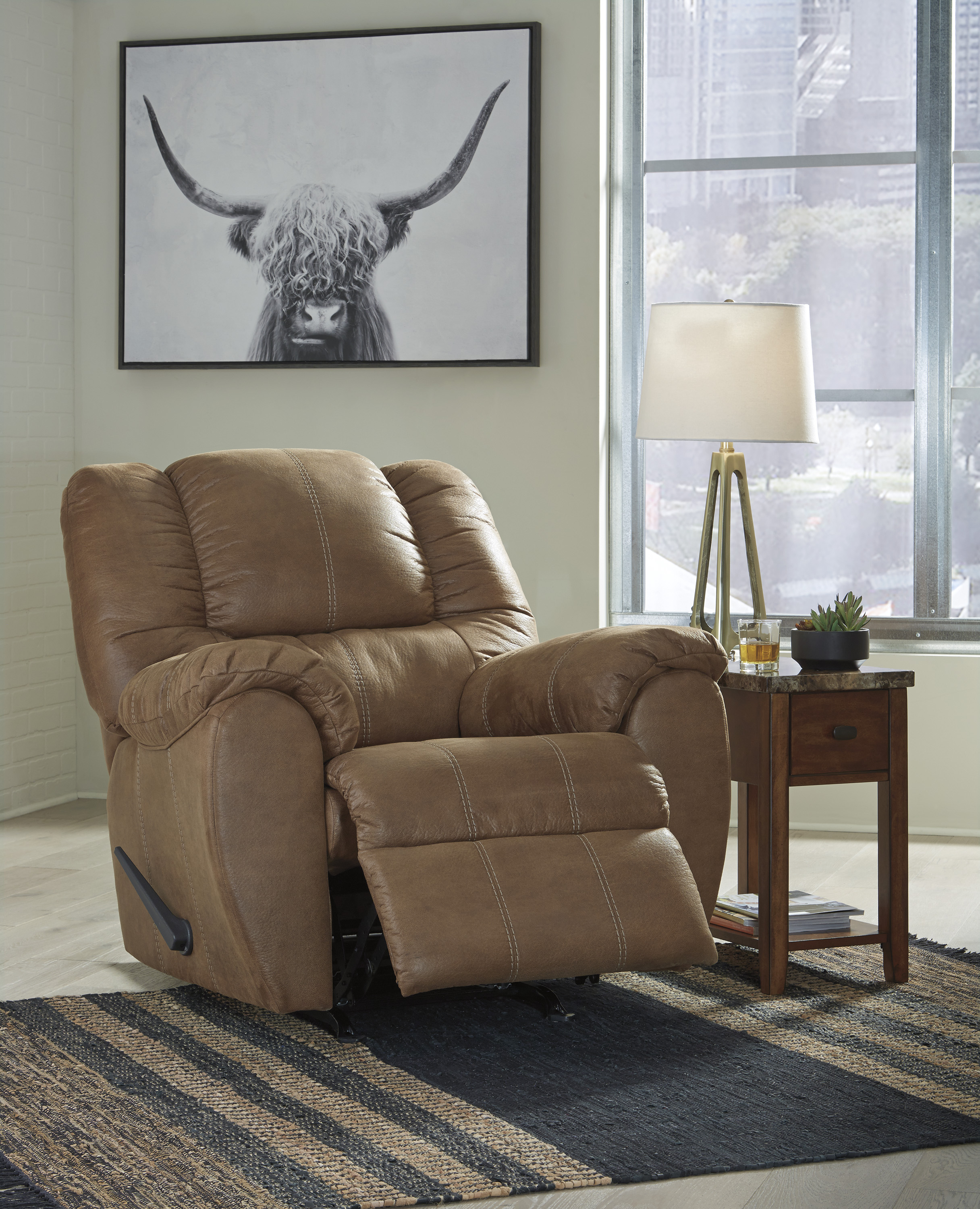Leather Recliner at Superior Rent To Own